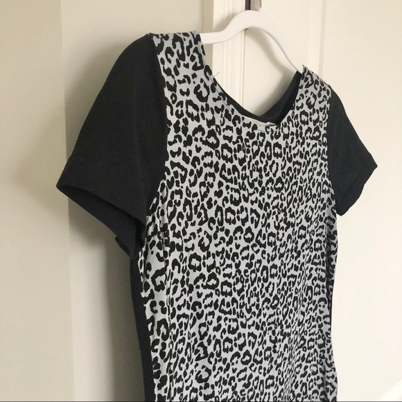 Madewell Hi-Line Leopard Print Shirt - Picture 2 of 7